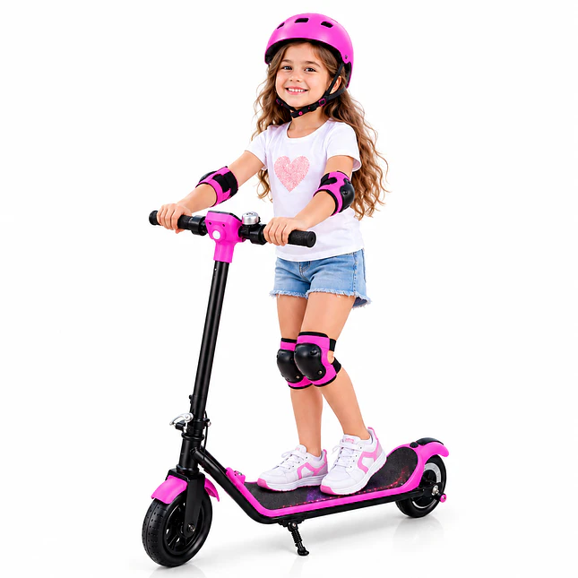 Patineta Eléctrica Plegable para Niños con 3 Modos de Velocidad 2