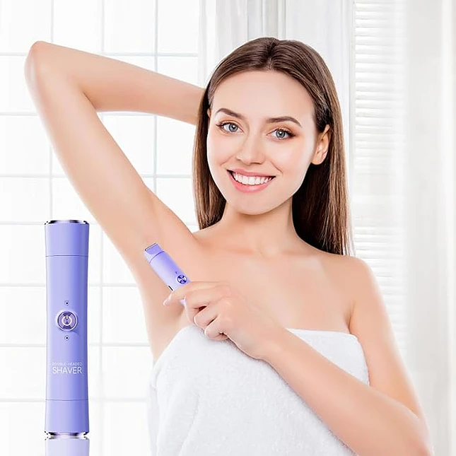 Afeitadora Eléctrica para Mujer SS-822 Recargable Tipo C 3