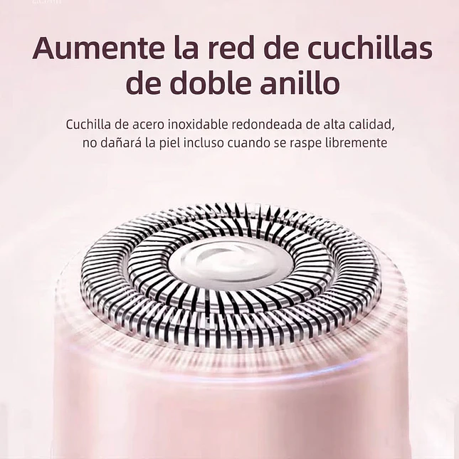 Afeitadora Eléctrica para Mujer SS-822 Recargable Tipo C 4