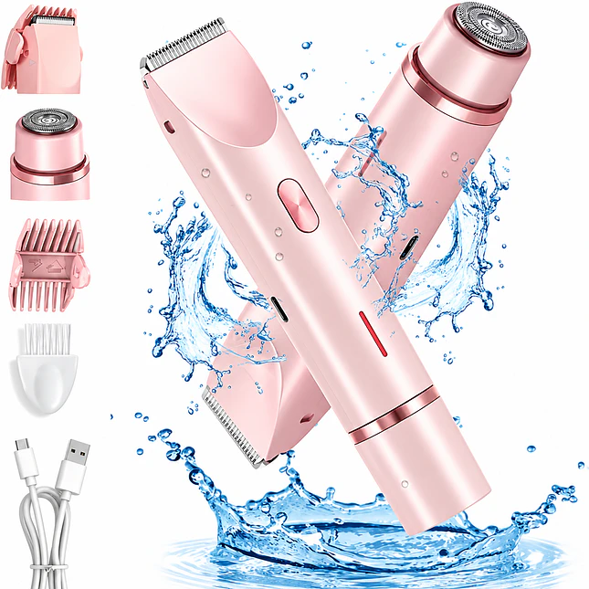 Depiladora 2 en 1 0285L para Mujer – Morado y Rosado 4