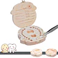 Cajita de Madera para Dientes de Leche y Recuerdos de Bebé - Miniatura 2