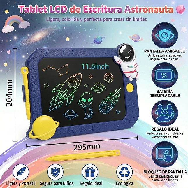 Pizarra Tablet Mágica Astronauta 4