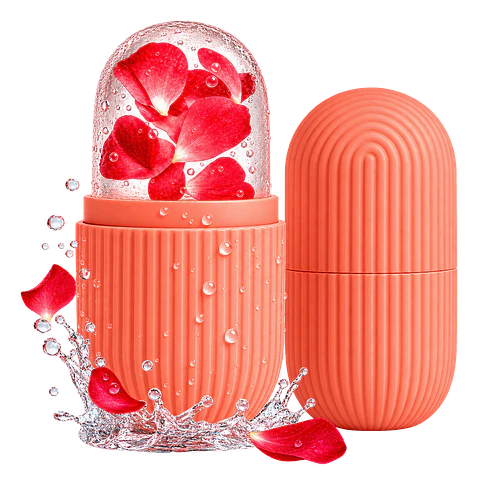 Moldeador de Hielo Facial en Forma de Cápsula