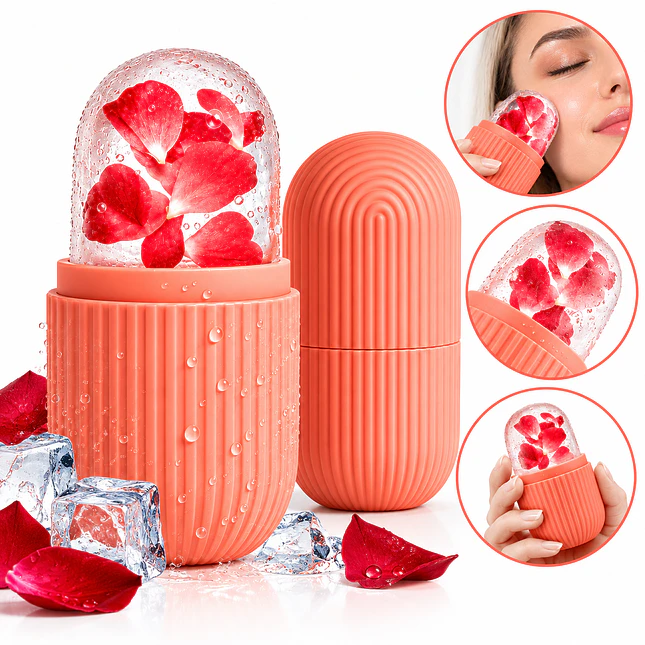 Moldeador de Hielo Facial en Forma de Cápsula 2