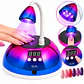 Lámpara LED para Manicure con Temporizador Digital - Miniatura 2