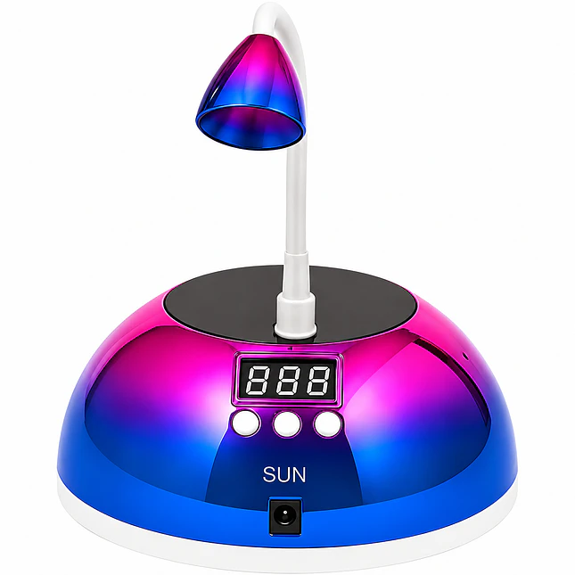 Lámpara LED para Manicure con Temporizador Digital 1
