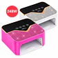 Lámpara UV LED 248W para Uñas - Miniatura 1