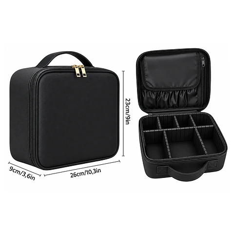 Estuche Organizador de Maquillaje y Cosméticos