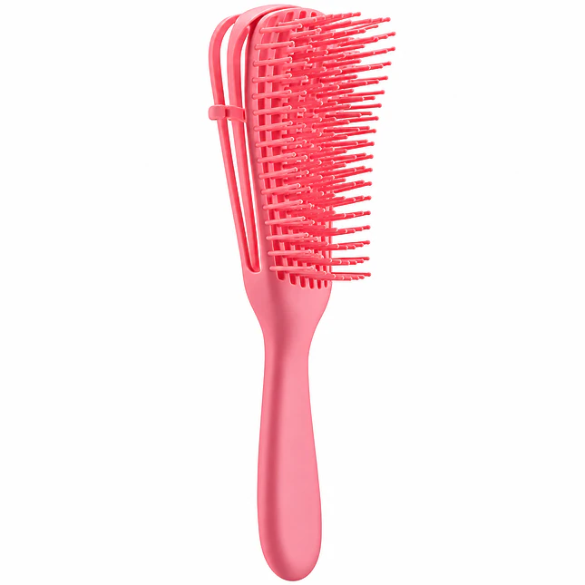 Cepillo Antifrizz para el Cabello – Negro, Rosado y Morado 1