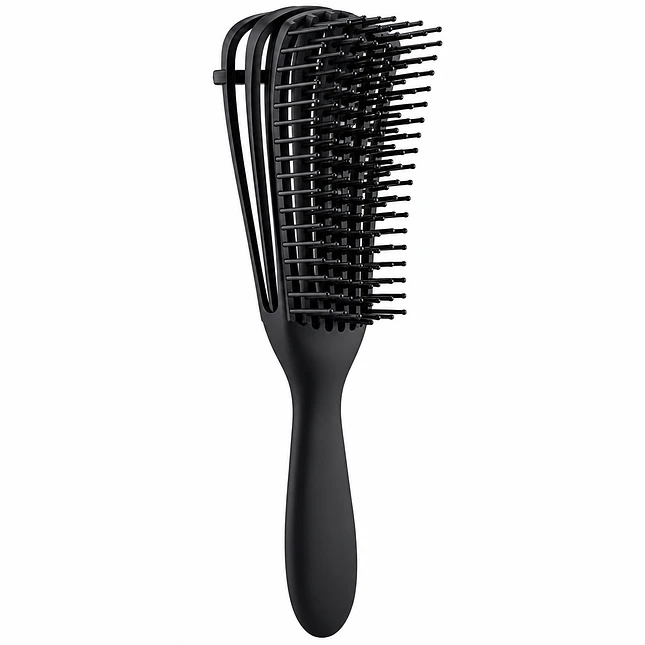 Cepillo Antifrizz para el Cabello – Negro, Rosado y Morado 2