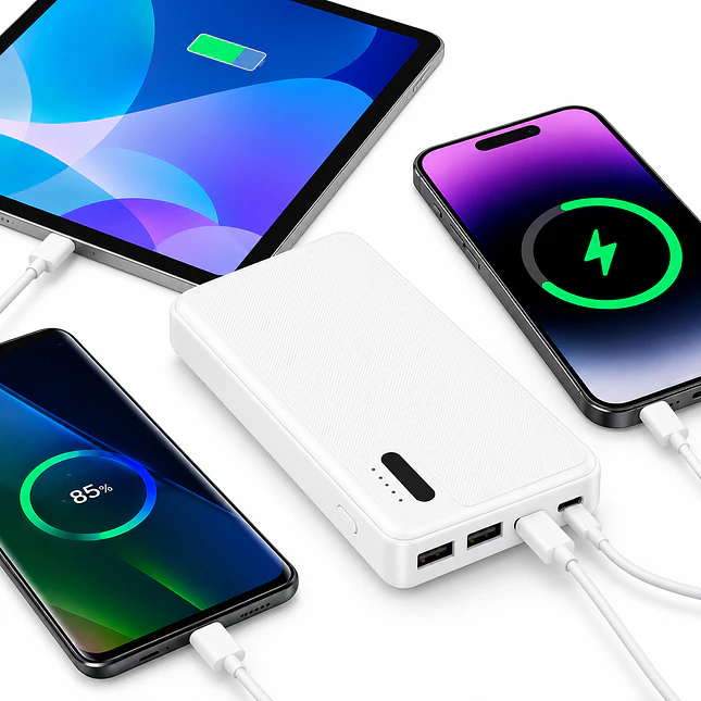 Power Bank Q6 10.000 mAh Carga Rápida 3
