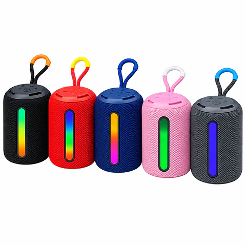 Parlante Portátil Okop KP-599 Bluetooth con Luces LED