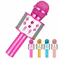 Micrófono de Karaoke para Niños con Bluetooth y Efectos de Voz - Miniatura 1