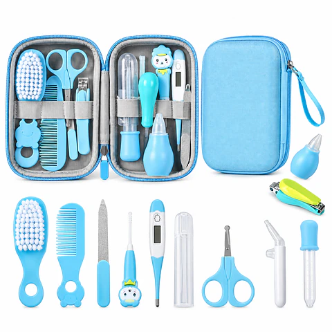 Kit de Higiene y Cuidado para Bebé 12 Piezas