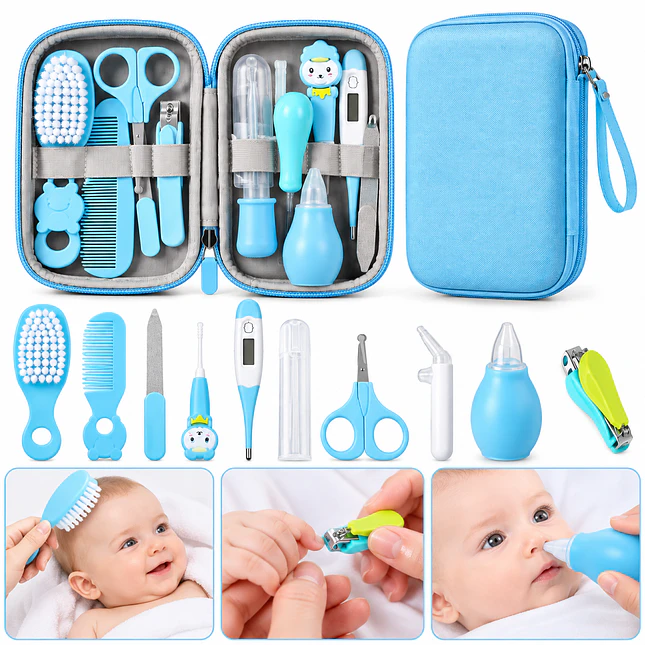 Kit de Higiene y Cuidado para Bebé 12 Piezas 2