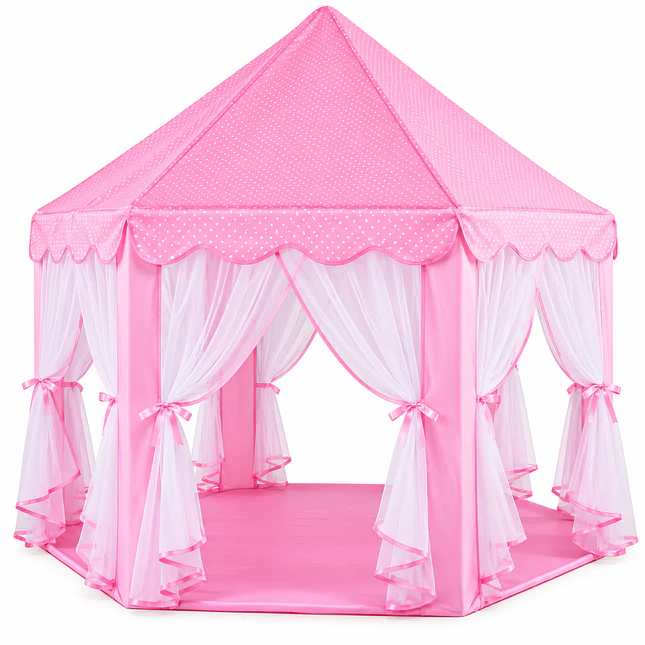 Carpa Castillo Infantil con Piso y Mosquitero 1
