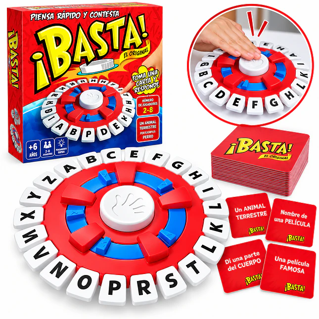 Juego de Mesa Basta para Niños y Adultos 1