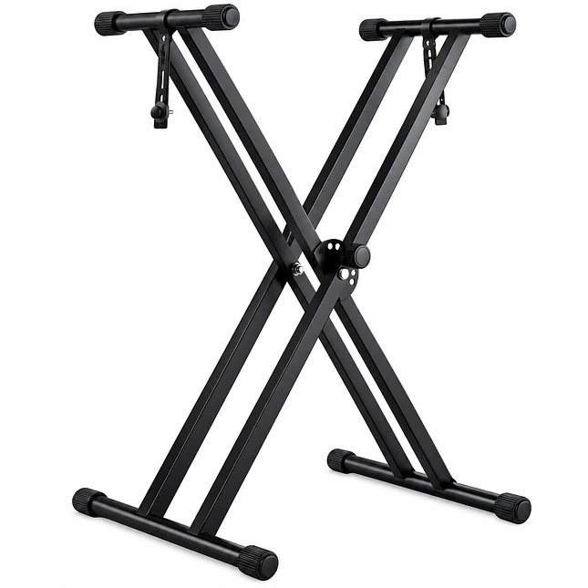 Soporte Plegable para Piano con 4 Brazos Ajustable 1