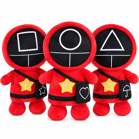 Proyector Peluche Estrella Juego del Calamar para Decoración Infantil