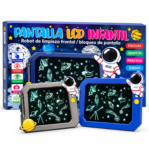 Pizarra Tablet Mágica Astronauta