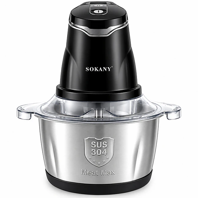 Picadora Eléctrica Sokany SK-7020 2 Litros 400W 1