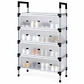Zapatero Organizador 5 Niveles con Cubierta Antipolvo - Miniatura 1