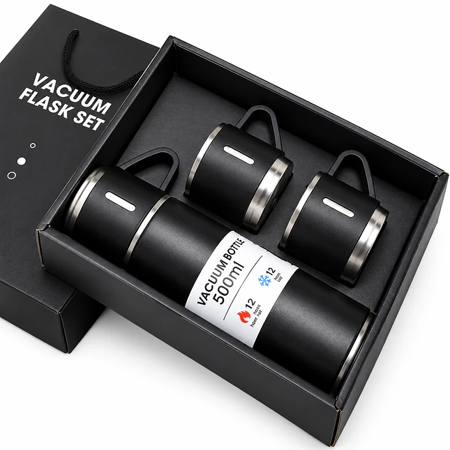 Set de Termo con Indicador de Temperatura y Pocillos 2