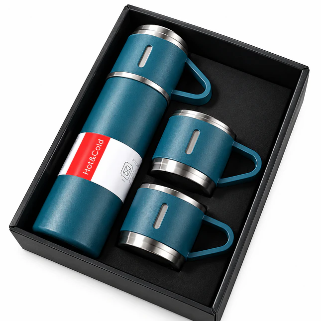 Set de Termo con Indicador de Temperatura y Pocillos 3