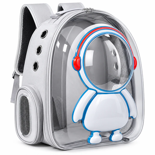 Morral Astronauta para Mascotas HTKR-TM 1