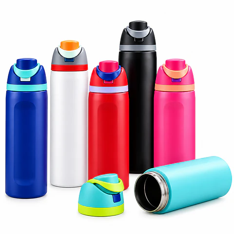 Termo Deportivo FreeSip 1000 ml de Acero Inoxidable