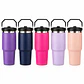 Termo Tumbler Metálico 900 ml con Pitillo - Miniatura 1