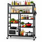 Estante Organizador de Cocina Metálico Multifuncional - Miniatura 1