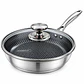 Sartén de Acero Inoxidable 304 Antiadherente para Cocina - Miniatura 1