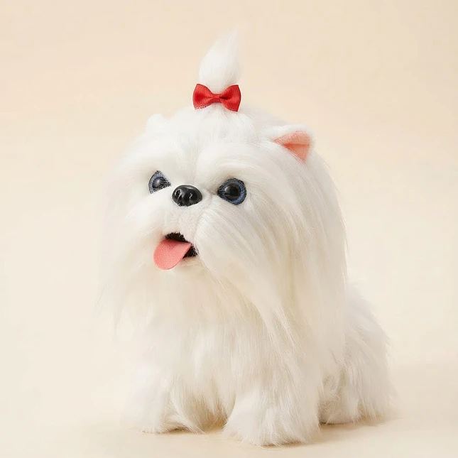 Perro de Peluche Interactivo con Correa y Sonido 5