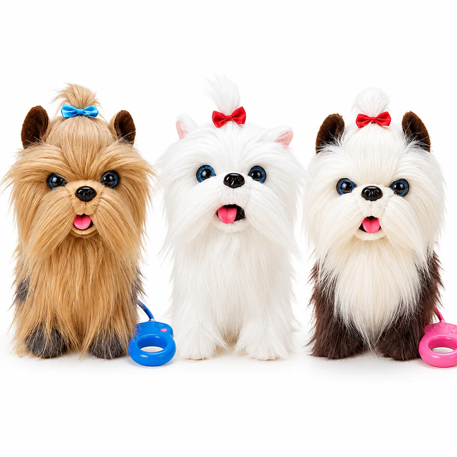 Perro de Peluche Interactivo con Correa y Sonido 1
