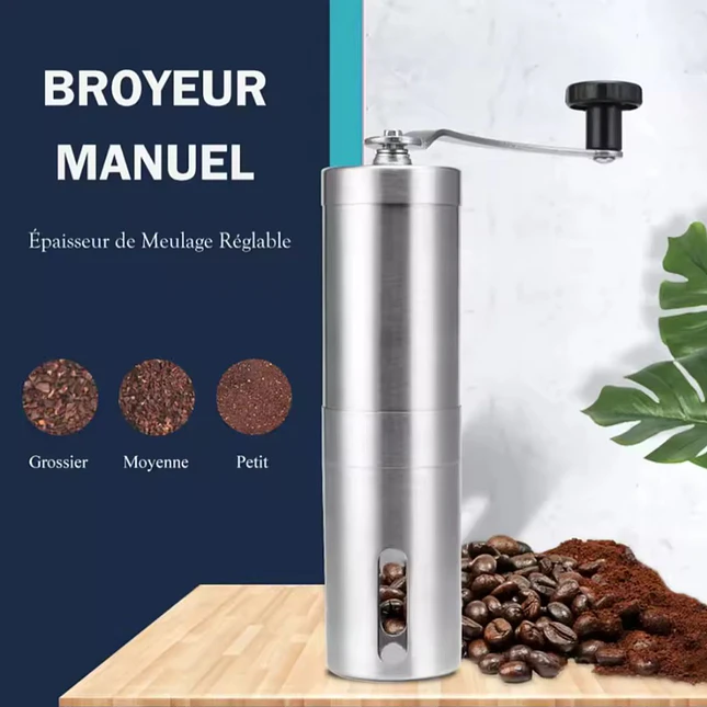 Molino de Café Manual con Rebabas Cerámicas 2