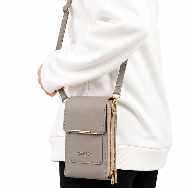 Bolso Tipo Cartera Versátil para Celular y Accesorios 5