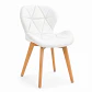 Silla Eames Acolchada con Patas de Madera - Miniatura 1