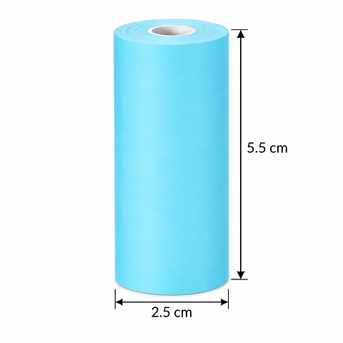 Rollo Papel Térmico x3 Colores para Mini Impresora o Cámara