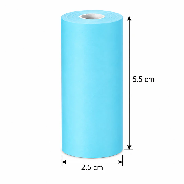 Rollo Papel Térmico x3 Colores para Mini Impresora o Cámara 2