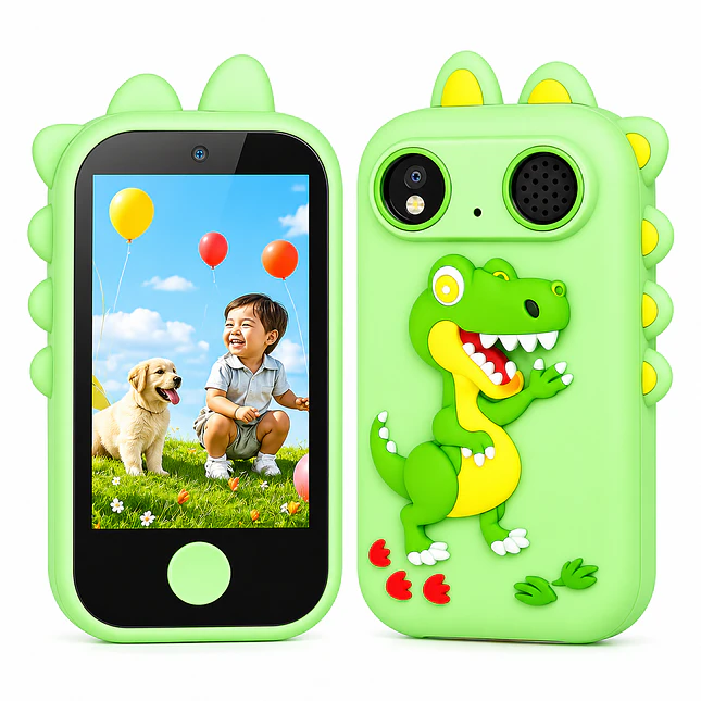 Cámara Celular Táctil para Niños con Juegos y MP3 4