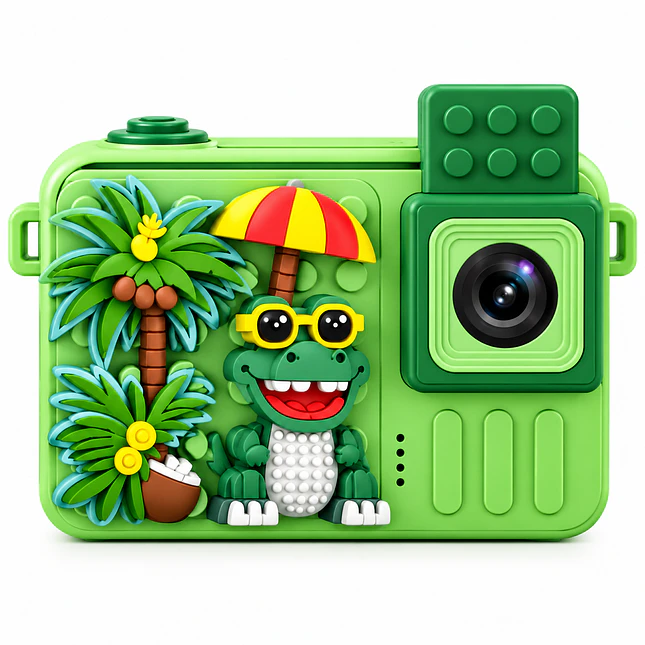 Cámara Digital Infantil 48M con Juegos y Memoria 32GB 7