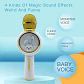 Micrófono Karaoke Infantil X6 Bluetooth con Diseño de Conejo - Miniatura 2