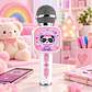 Micrófono Karaoke Infantil Bluetooth 5.3 con Luces LED - Miniatura 4