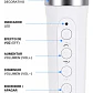 Parlante Karaoke Infantil YS-110 Bluetooth con Luces LED - Miniatura 3