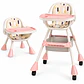 Silla Comedor Bebé 3 en 1 Plegable con Bandeja Extraíble - Miniatura 1