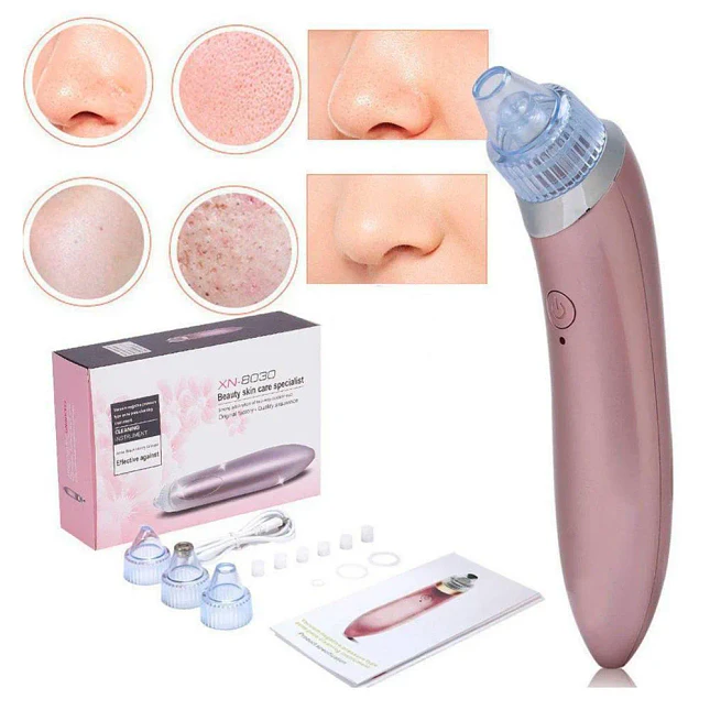 Removedor de Puntos Negros Facial con 3 Cabezales 3