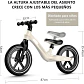 Bicicleta de Impulso para Niños de 3 a 6 Años Blanca - Miniatura 2