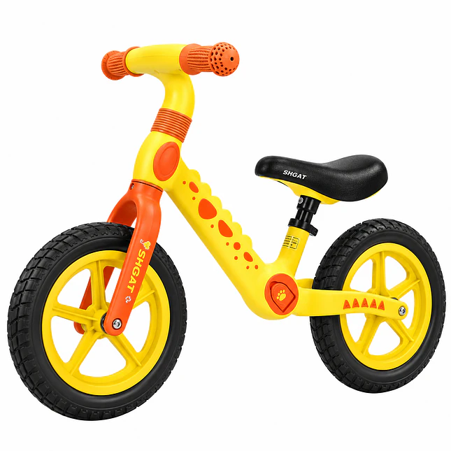 Bicicleta Sin Pedales Infantil Dino Forma Mcktoys de 2 a 4 Años 3