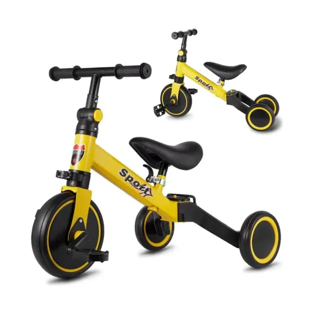 Bicicleta Infantil 3 en 1 Corre Pasillo, Equilibrio y Triciclo 1